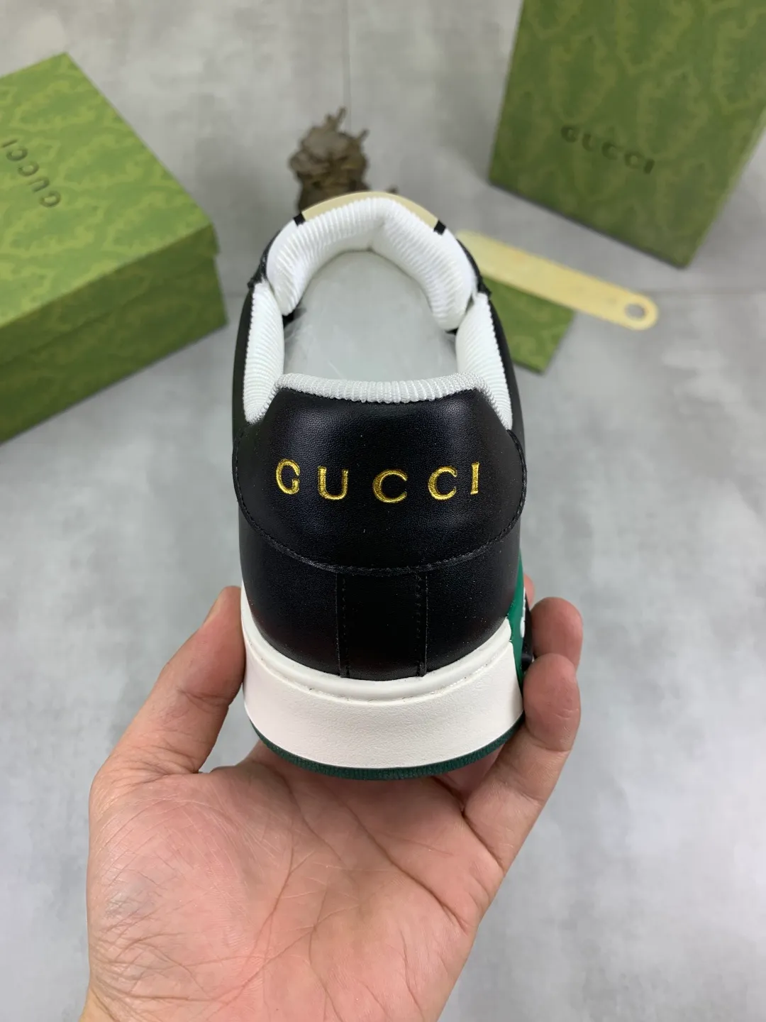 Men's shoes 💰P420💰 [New model] (GUCCI) official website's latest 🎁🎁casual and fashionable men's shoes 👟, hot style 💥 style is simple and elegant, exclusive for trendy men. Unique official website's latest brand double G elements 👑Original Gucci decoration, fashionable and generous, the fabric is original frosted calfskin ✅Fully imported first-layer pigskin lining, the official website specifies wear-resistant, lightweight original rubber casual outsole, the classic model is taken in kind at the counter🎬38-44 (45 46 customized) 3️⃣ colors available